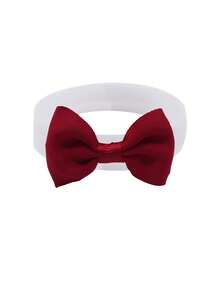 1pc Elegant Solid Color Candy Series Poultry Bow Tie Collar, Reusable Rooster Crowing Suppressor Decor, Adjustable Size Fits All - Portable - View 19