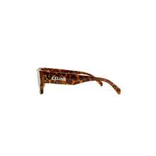 Celine Monochroms Cat Eye Style Women's Sunglasses CL40197U5499A - 豹紋玳瑁色CL40197U5499A - 查看 5