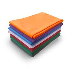 MUTAO 1 pièce Serviette ultra-fine en fibre à séchage rapide, serviette rectangulaire minimaliste de couleur unie, super douce, antibactérienne, non boulochante, absorbante et à séchage rapide. Convient pour la natation, le fitness, le yoga, les voyages et les sports - Multicolore - Voir 7