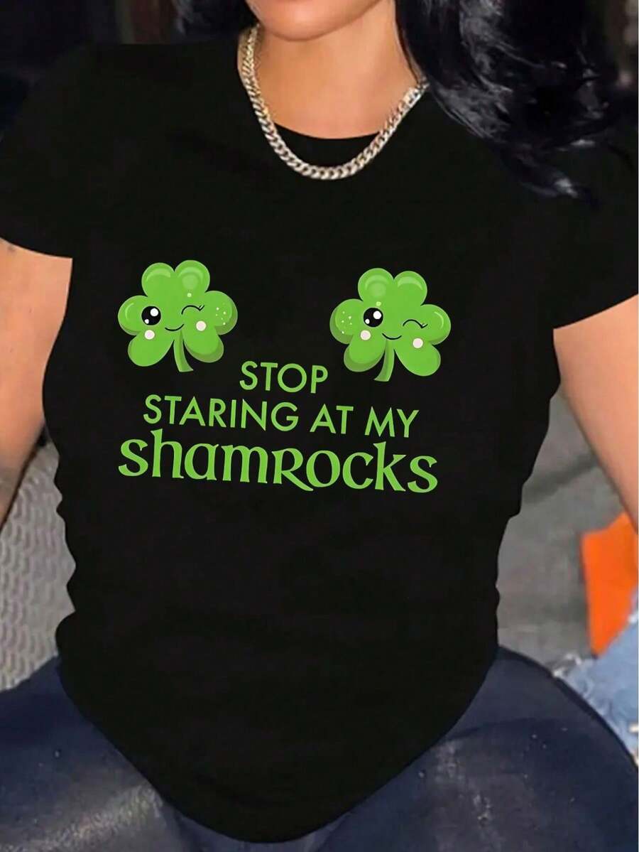 Women T-Shirts - Black - View 1