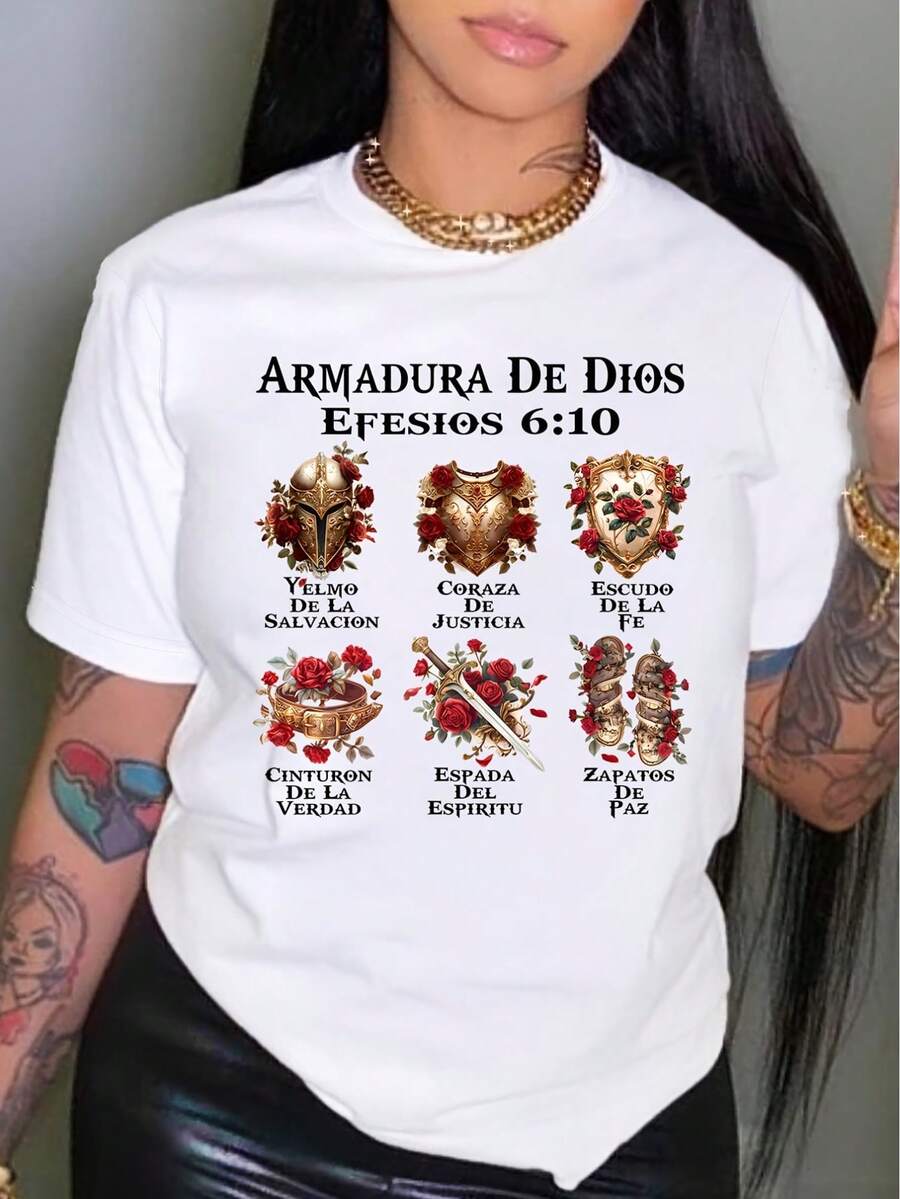 Women T-Shirts - White - View 1