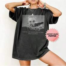 Justins Biebers Swag Album T Shirts Cotton Tops Leisure Short Sleeve Round Collar TeesBieber Live DAISIES Vintage  Shirt, Retro Music T-Shirt, Tour 2026 Tee - 胡椒 - 查看 1