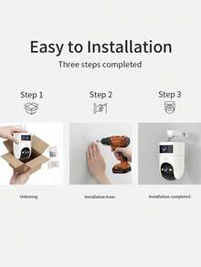 5MP Easy Installation Dual-Screen WiFi Security Camera, Full HD Video, 355° PTZ, 2.4G/5G WiFi, Dual-Screen Camera Equivalent To Two Cameras, Auto Tracking, Motion Detection, Two-Way Audio, Full-Color Night Vision, IP66 Waterproof For Outdoor Use, Auto Alarm, Remote Control Via App, Multi-User Sharing, Support Cloud Storage And SD Card Playback, Baby/Elderly/Pet/Nanny Monitor, Street Security Camera - White - View 11
