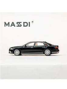 AUDI 1:64 比例奥迪 A8L (D4) / 奥迪 A8L / 奥迪 A6 合金模型车，迷你版，行驶流畅，精细的 3D 立体浮雕前格栅和标志，分段式排气系统，收藏级车模，节日礼物 - 彩色 - 查看 9