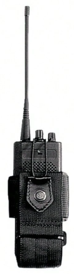 Funda Universal para Walkie en cordura con presilla de cinturón desmontable  en color negro Vega Holster 2R01 - Negro - Ver 1