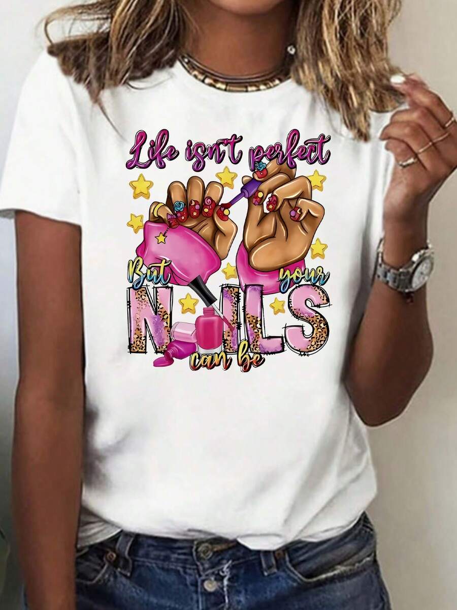 Women T-Shirts - White - View 1