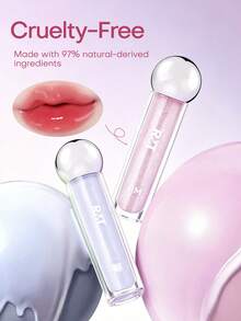 Romantic Beauty RMT 透明滋养唇油，持久保湿，日常使用，高光泽唇油，适合各种派对、Y2派对、音乐节，送给母亲、姐妹、女友的礼物 - 01 - 查看 4
