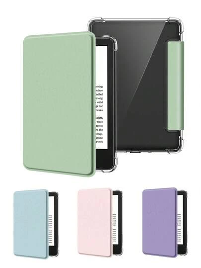 适用于6英寸Kindle（第11代，2024/2022款）的超薄保护套，采用柔软透明的TPU材质，可DIY定制，适合日常使用和节日送礼。