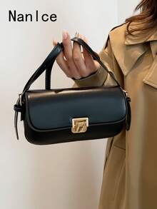 High Quality 2026 New Multifunctional Small Chic Women Shoulder Bag/Underarm Bag - Black - View 2