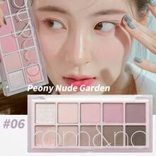 Rom&Nd 1盒 7.5g Better Than Palette #06 Peony Garden 眼影盤，柔粉色啞光與珠光色調，甜美溫柔約會眼妝 - 新06 粉芍花園 - 查看 6