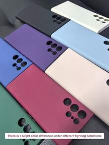 VRNOEI 相容於 Galaxy S26 Ultra 升級版手機殼，相容於 Galaxy S25 S24 S22 S21 S23 Ultra Plus S26+ S25+ S24+ S22+ S21+ S23+ 5G 防震背蓋配件，相容於 11 12 13 14 15 16 17 Pro Max 手機殼 - 黑色 - 查看 7