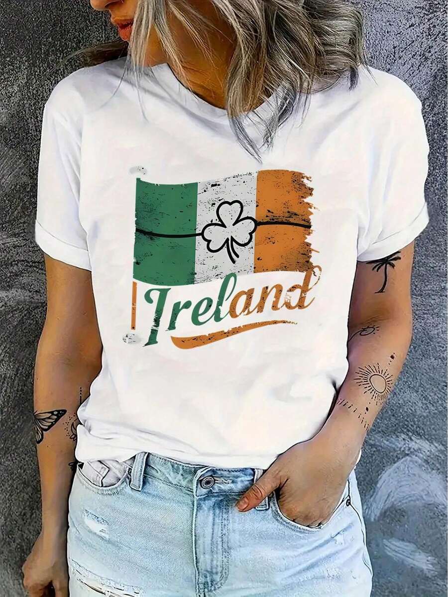 deyin Dam-T-shirts - Vitt - Visa 1