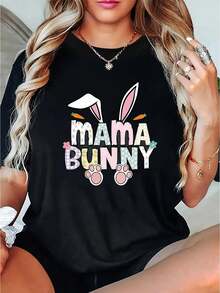 deyin Women T-Shirts - Black - View 1
