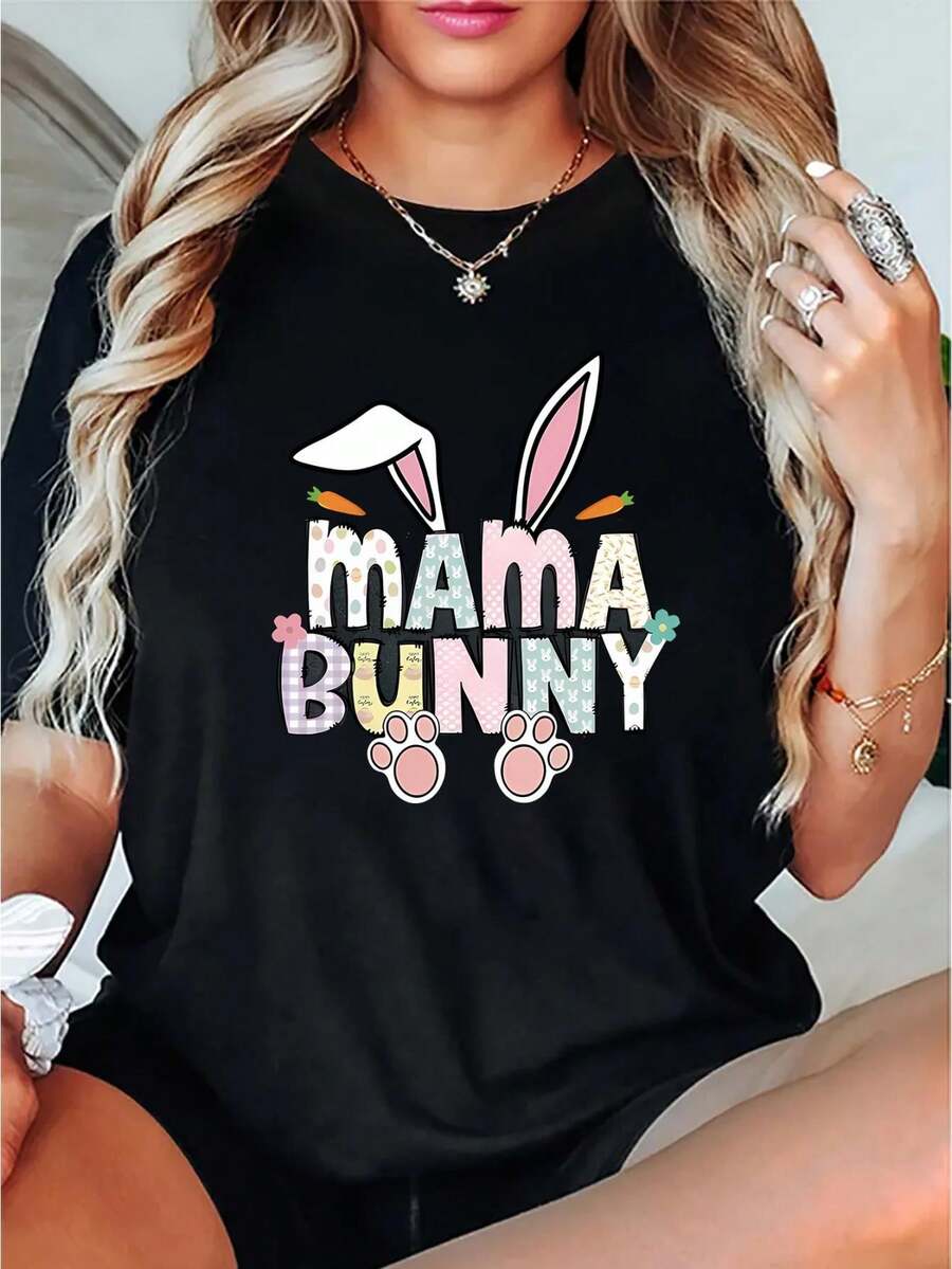 deyin Women T-Shirts - Black - View 1