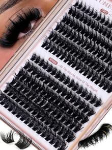 Bộ 240/232/208/204 sợi mi giả, độ dày 6-20mm, kiểu tự nhiên, kèm mi dưới. Các cụm mi dày đa độ 60D+80D+100D+120D+150D, làm thủ công, nhẹ và mềm mại, hiệu ứng làm to mắt, có thể tái sử dụng. Mang lại vẻ ngoài đôi mắt dày quyến rũ như trong phim hoạt hình với hiệu ứng nối mi, một món quà ý nghĩa lý tưởng dành cho bạn thân, mẹ và người thân yêu. Lựa chọn hàng đầu cho mi giả dạng phân đoạn. - D - Xem 4