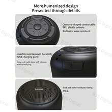 Lenovo D01 Mini Bluetooth Speaker | Wireless Connection | TWS Dual-Device Pairing | Portable Desktop Audio - View 3
