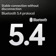 REMAX Auriculares Bluetooth intrauditivos, conexión inalámbrica Bluetooth 5.4 estable, larga duración de la batería, cómodos de llevar, sonido de alta fidelidad, interfaz tipo C, ideales para el metro, la oficina y los desplazamientos diarios. - Ver 6
