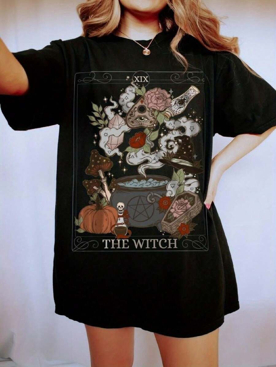 deyin Women T-Shirts - Black - View 1