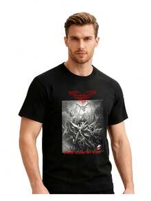 Luzbel T-Shirt With Rare Embroidered Logo. - Black - View 2