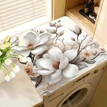 1 covoraș de uscare a vasei cu imprimeu de flori Magnolia, super absorbant, ascunde petele, covoraș multifuncțional cu spate din cauciuc pentru blaturi, cafetiere, suporturi pentru vase, mașini de spălat - HL XYJ 326 - Vizualizare 9