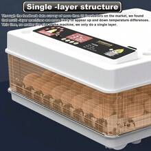 AGEDBAFCH 64 Egg Incubator Dual-Electric Multifunctional Design - 美規A型插(110-127V) - 查看 4
