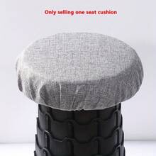 1 Outdoor Portable Folding Stool Cushion, Round Sponge Pad, Retractable Stool, Storage Travel Stool, Waterproof Oxford Cloth Seat Cushion (Stool Not Included, Only One Cushion) X05B - xám - Xem 12