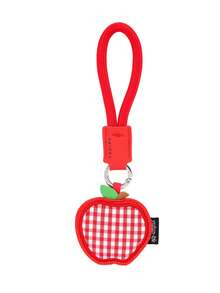 1pc Versatile Colorblock Plaid PU Leather Keychain, Korean Sweet Girl Style Keyring, Zinc Alloy Clasp Gifts For Mother, Father, Graduation, And Teacher - Multicolor - View 16