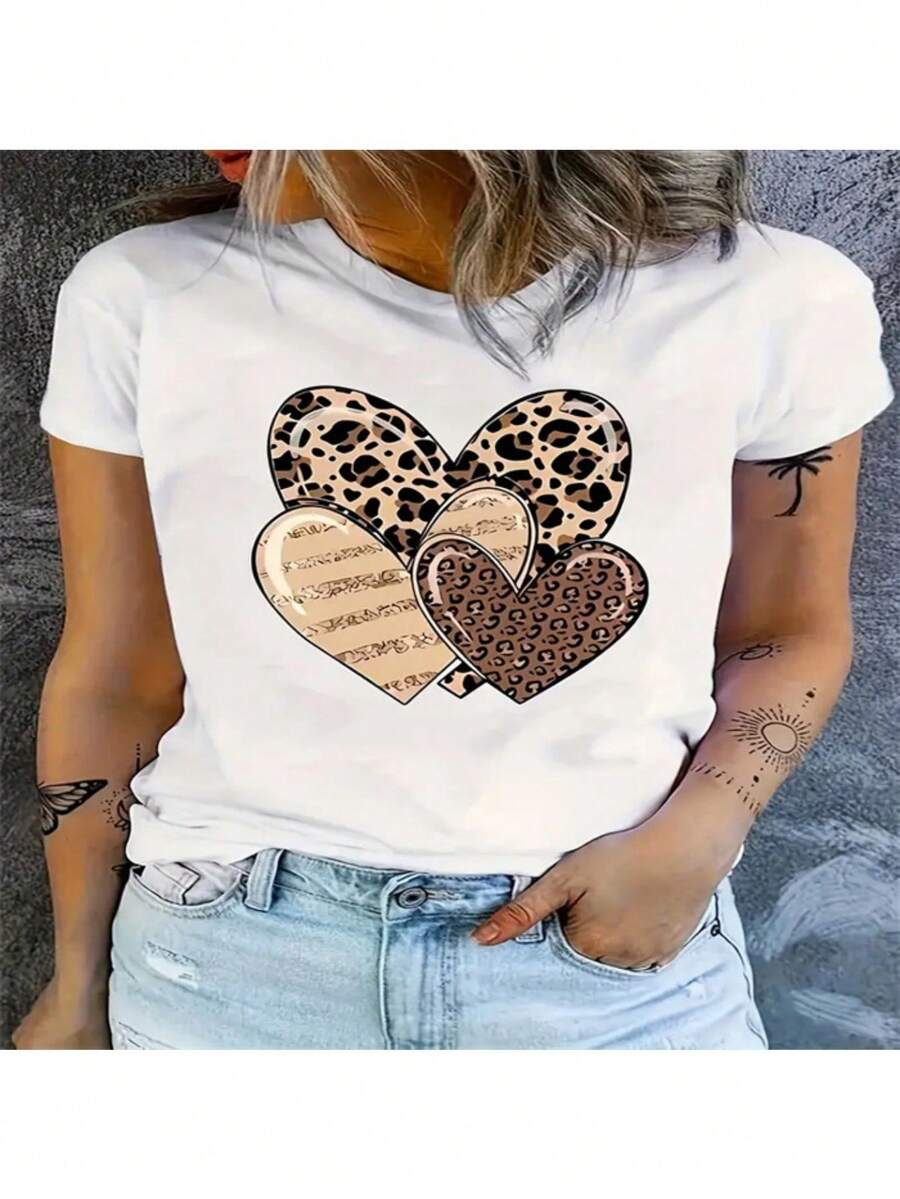 deyin Women T-Shirts - White - View 1