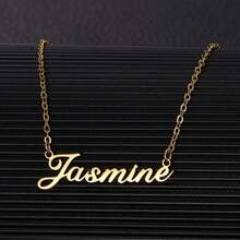 A Customizable New Type Of Personalized, Fashionable, And Simple DIY Name Necklace For Men And Women. - Multicolor - View 10