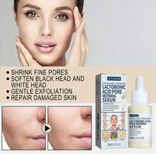 JAYSUING Lactobionic Acid Shrink Pore Serum For Gentle Exfoliation Remove Blackheads And Shrink Pores Deeply Moisturize Skin Smooth And Firm Skin Smooth Eye Lines And Fade Forehead Lines Improve Elasticity Anti-Aging Serum - Lactobionic Acid - 查看 7