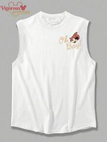 Disney Wild West Cowboy Mickey Summer Adventure Tank Top - trắng - Xem 2