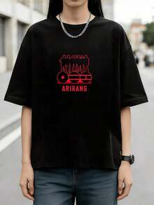 Women T-Shirts - Black - View 6