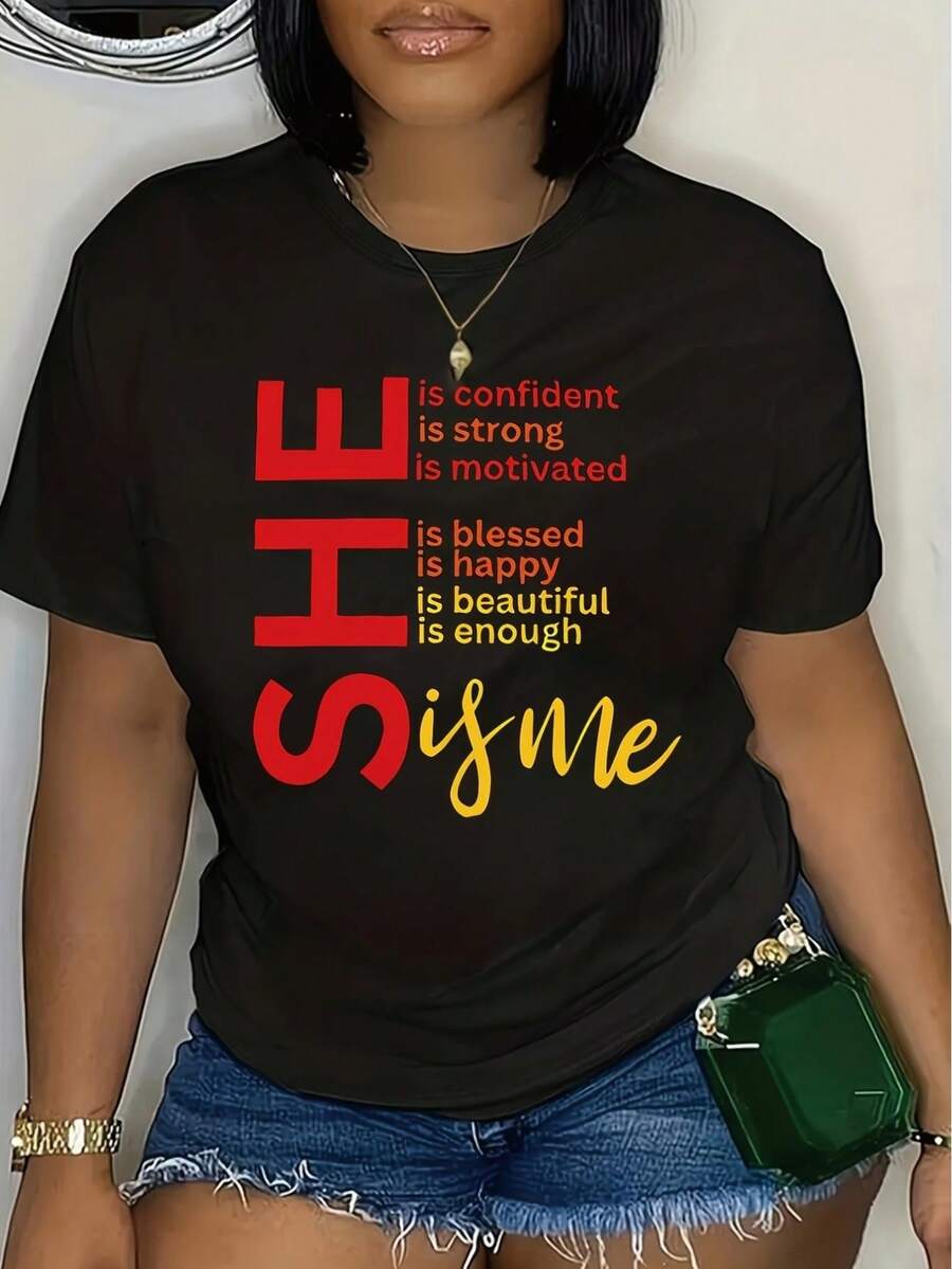 Women T-Shirts - Black - View 1