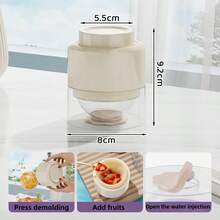 1 khuôn làm đá viên cỡ lớn, khay silicon dùng cho rượu whisky, sử dụng tại nhà. - Nhiều màu - Xem 10