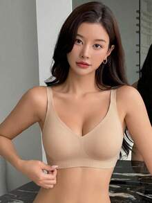 Bộ 3 chiếc áo ngực Jelly không dây, áo ngực thời trang mềm mại và thoải mái cho nữ - Nhiều màu - Xem 5