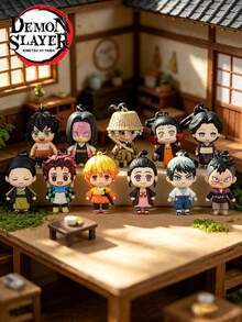 Crunchyroll 官方授權《鬼滅之刃》盲袋 1 個 神秘大包夾夾式動漫公仔鑰匙圈 收藏玩偶 隨機一款 炭治郎 禰豆子 善逸 猗波羅伊諾助 玉代 愈史郎 背包裝飾 生日 週年 派對 朋友 粉絲禮物 - MN-74540 - 查看 1