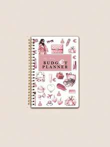 1 Pc A5 Size Monthly & Annual Budget Planner Notebook, Spiral Bound. Monthly & Yearly Financial Planning Budget Tracker, Financial Goal - Debt Tracker, - Financial Planning Budget List. Ideal Gift For Friends - Notebook - View 9