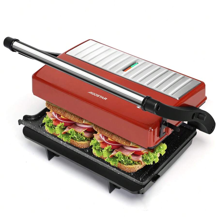 Aigostar Sandwich & Breakfast Makers - EU E Type Plug(220-240V) - View 1