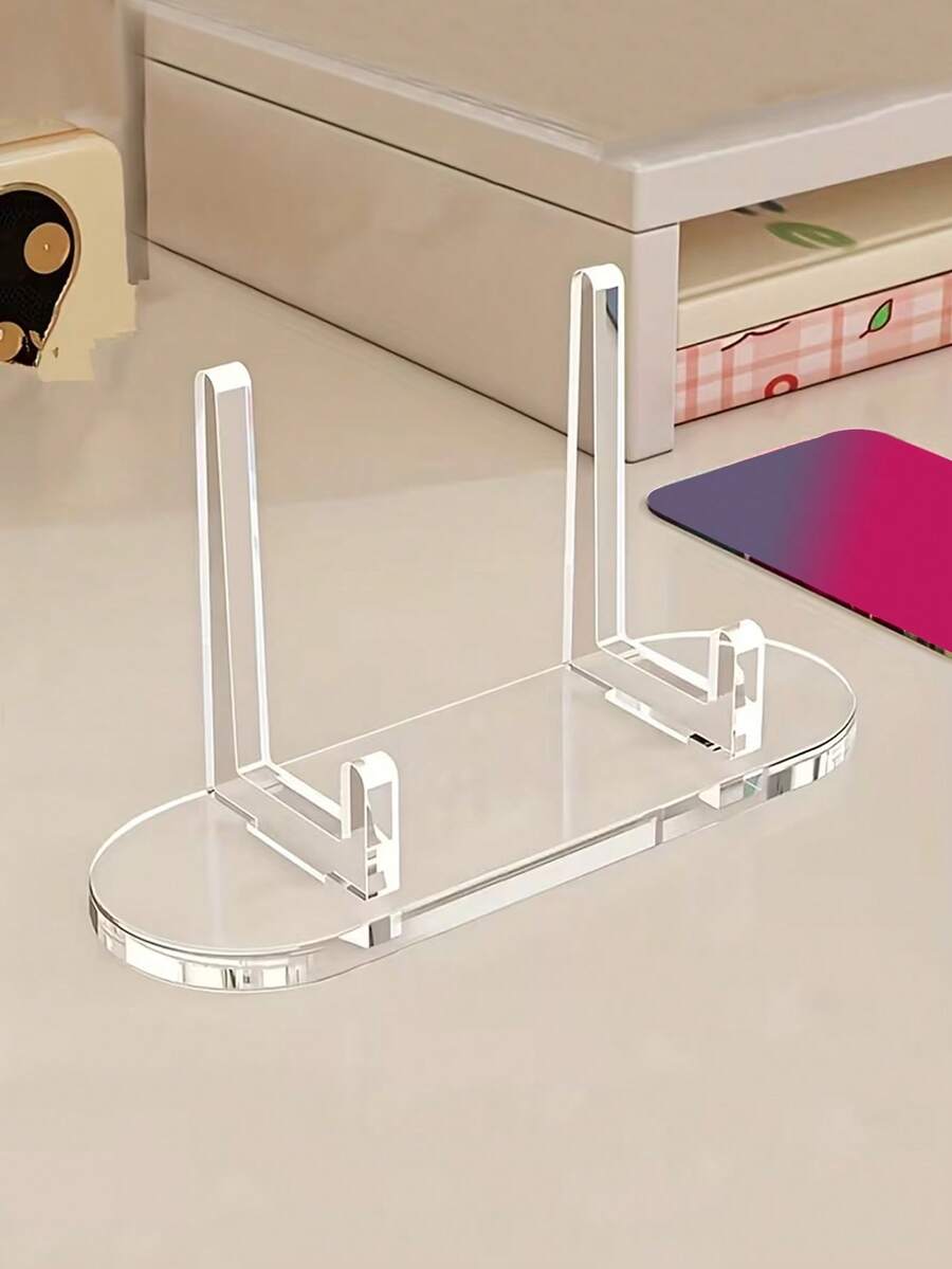 3pcs/2pcs/1pc Upgraded Acrylic Card Display Stand, Card Storage Display Rack And Coin Display Stand, Single Badge Storage Rack, Acrylic Commemorative Coin Ribbon Transparent Peripheral Sign Holder, Transparent Plastic Desktop Stand, Also Suitable For Displaying Magnetic Cards, Challenge Medals, Baseball Cards, Collectible Cards, Sports Cards And For Trade Shows