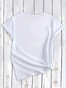 deyin Women T-Shirts - White - View 2