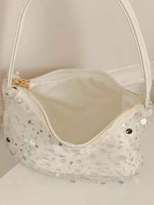 Nueva llegada Bolso de mano con brillo, versátil para la escuela, graduación, viajes, regalos, combinación diaria - Multicolor - Ver 6