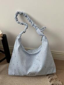 Fashionable Large Tote Bag For Women, New Design Shoulder Bag, Chic Handbag - Blue - View 9