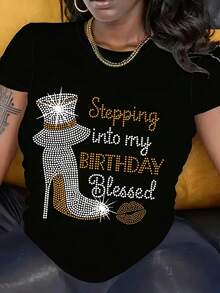 Women T-Shirts - Black - View 1