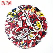 Marvel 100张漫威官方授权蜘蛛侠防水乙烯基贴纸，适用于笔记本电脑、水瓶、DIY装饰 - 100pcs - 查看 4