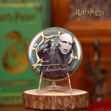 Harry Potter 1枚复古彩绘徽章，塞德里克、斯内普、小天狼星布莱克、校长、伏地魔胸针，系列周边礼品，背包徽章，时尚装饰礼品，生日礼物，毕业礼物，送给朋友和粉丝的礼物，生日或圣诞节礼物，返校礼物[官方授权] - 查看 2