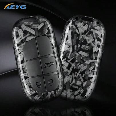Ốp chìa khóa xe hơi ABS 3 5 nút cho Renegade Grand Cherokee, Dodge Ram Charger 1500 Challenger, Chrysler 300C Journey - Phụ kiện xe hơi