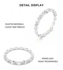 Nhẫn nữ Swarovski Matrix Vittore 5366577 - Trắng 5366577 - Xem 7