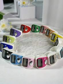 LED Light Finger Ring Counter, Muslim Tasbih Bead Counter, Silent Digital Display Hand Tally Counter, One-Key Reset Anti-Mistouching Counter, Suitable For Religious , Daily Prayers, Counting People Flow - Multicolor - View 2