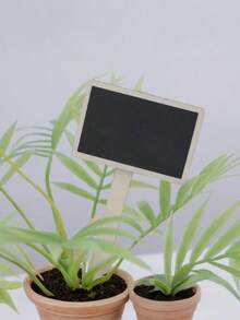 Bộ 20/10/5/1 nhãn gỗ cổ điển dùng để đánh dấu cây trồng, biển hiệu gỗ mini có bảng phấn, biển đánh dấu vườn hình chữ T có bảng phấn, thích hợp cho cây trồng trong chậu, hạt giống, thảo mộc, cây mọng nước, đám cưới, trưng bày bánh ngọt, khách sạn, tiệc tùng, món tráng miệng, thẻ bàn, Ngày của Mẹ, lễ tốt nghiệp - Không cần nguồn điện. - Hình chữ T - Xem 6