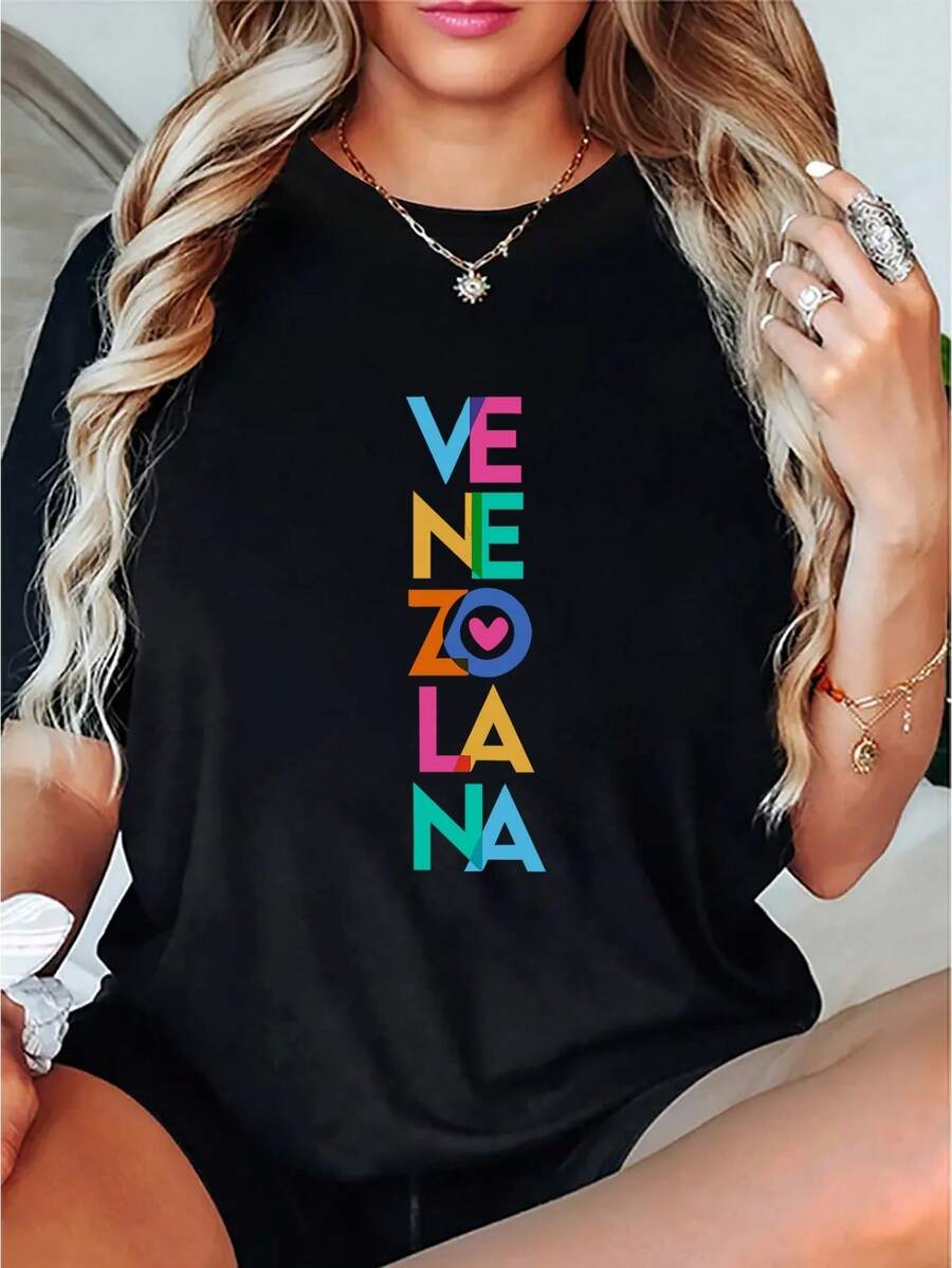 Women T-Shirts - Black - View 1